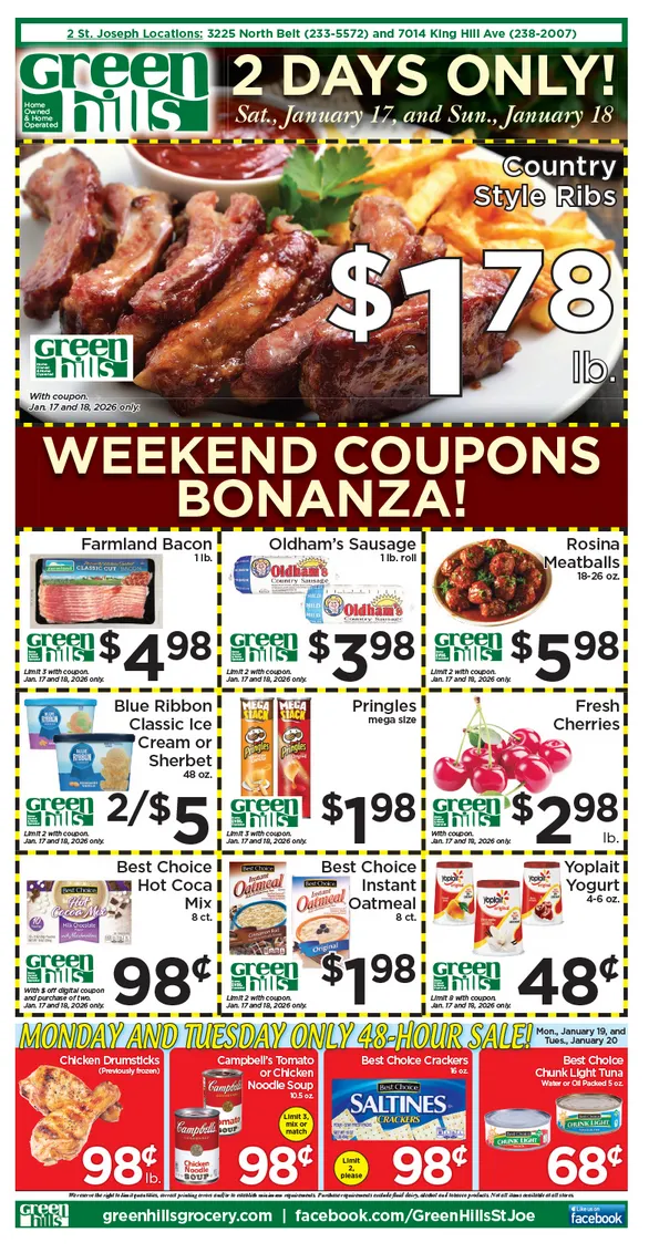 Weekly ad Green Hills Grocery Sales from January 14 to January 20 2026 - Page 4