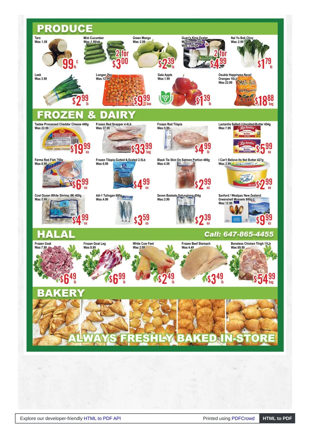Skyland Foodmart weekly ads from March 27 to April 2 2026 - flyer page 3