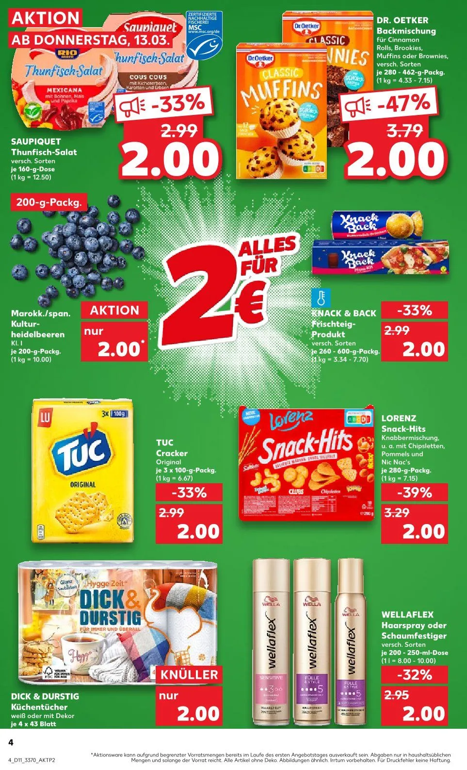 Kaufland Prospekt von 13. März bis 19. März 2025 - Prospekt seite 4