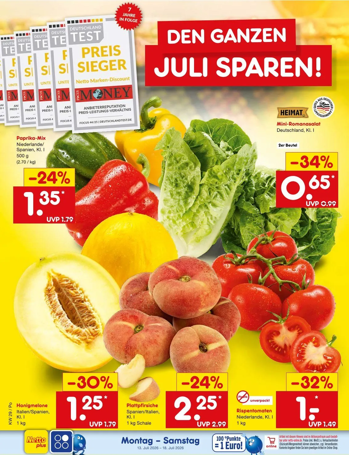 Netto Marken-Discount Folders van 13 juli tot 18 juli 2026 - Folder pagina 4
