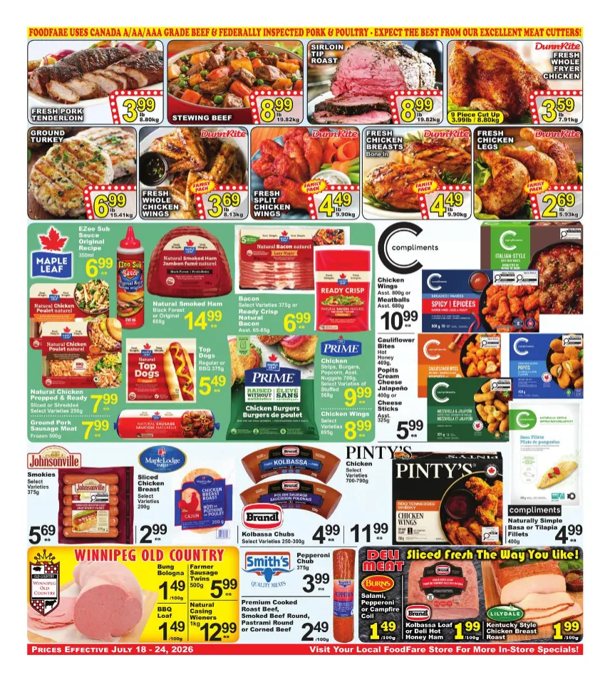 Food Fare Sales from July 18 to July 24 2026 - flyer page 4
