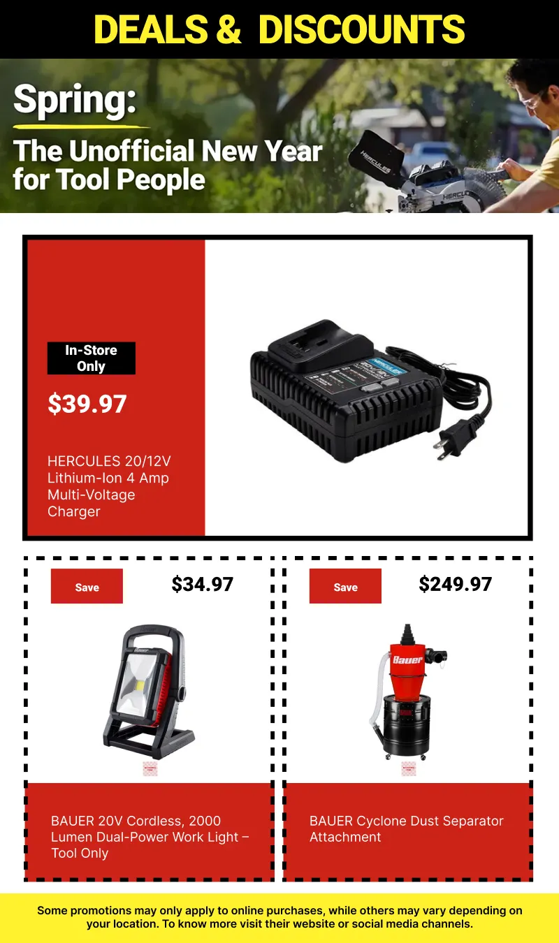 Weekly ad  Harbor Freight Sales from April 30 to May 14 2026 - Page 4
