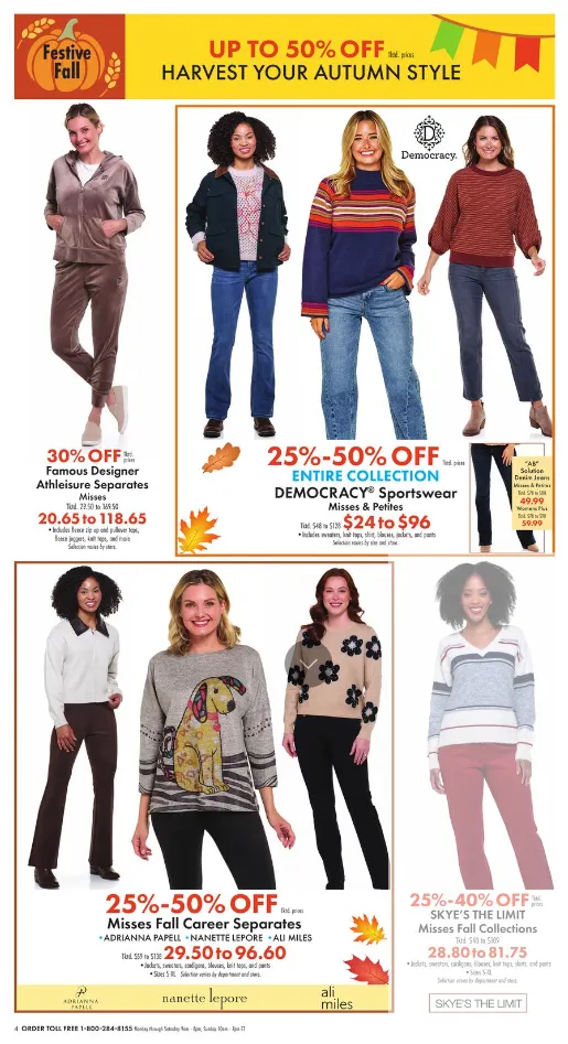 Weekly ad Boscov's Sales from October 9 to October 15 2025 - Page 4