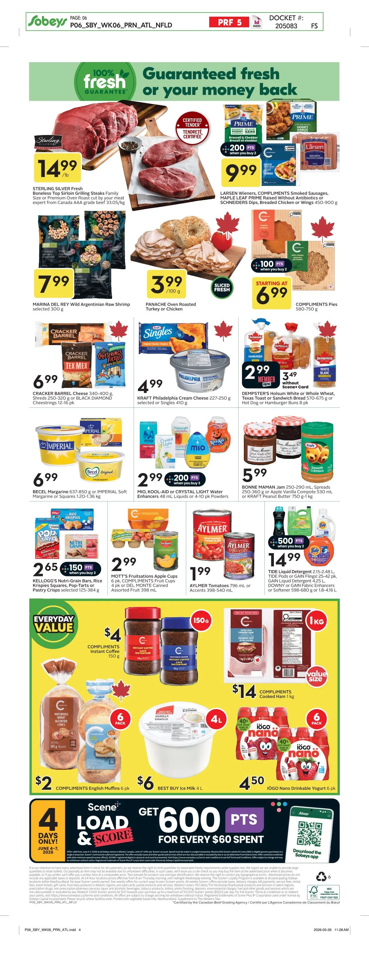 Sobeys Sales from June 4 to June 10 2026 - flyer page 4