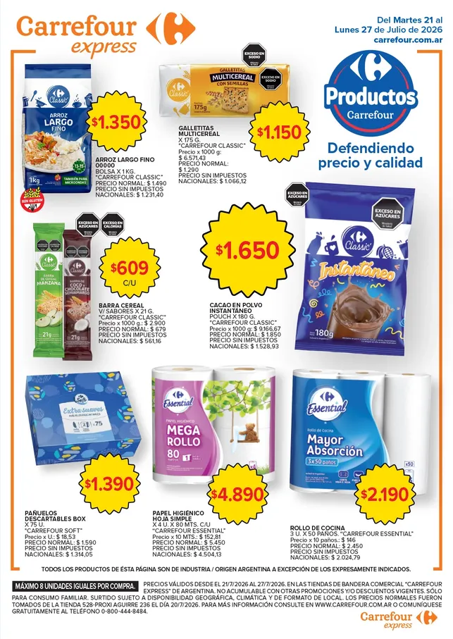 Ofertas de Carrefour Express Ofertas 21 de julio al 27 de julio 2026 - Página 4 del catálogo