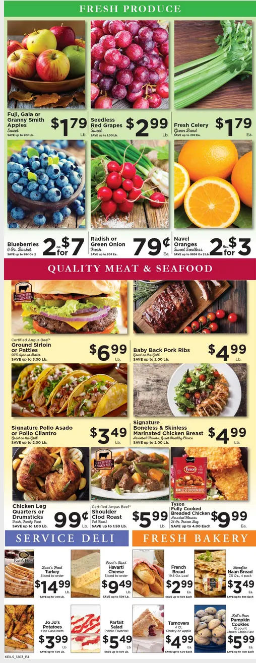 Weekly ad Keil's Fresh Food Sales from December 3 to December 9 2025 - Page 4