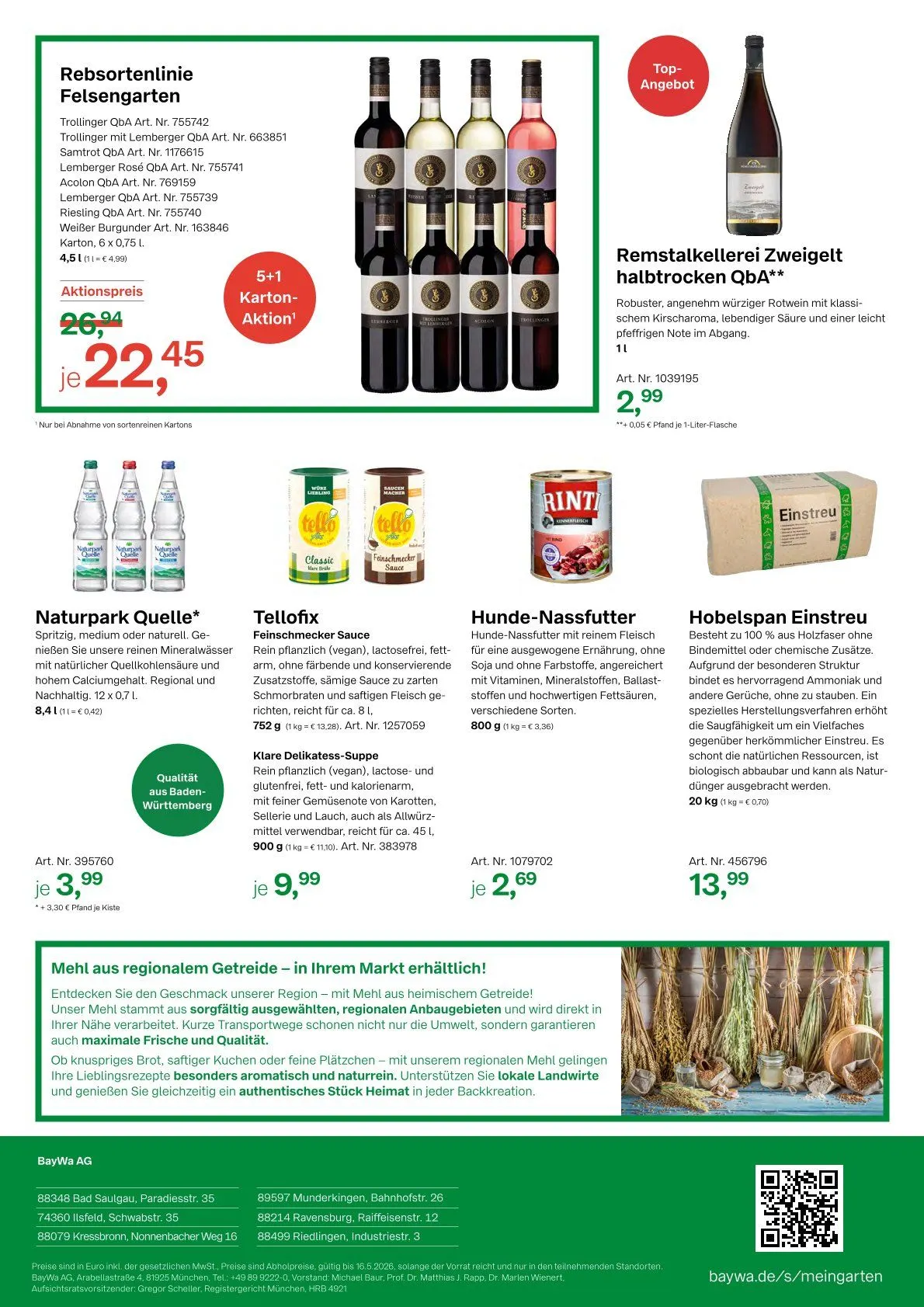  BayWa Prospekte von 1. Mai bis 16. Mai 2026 - Prospekt seite 4