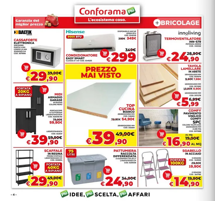 Volantini Conforama da 5 febbraio a 22 febbraio di 2026 - Pagina del volantino 4