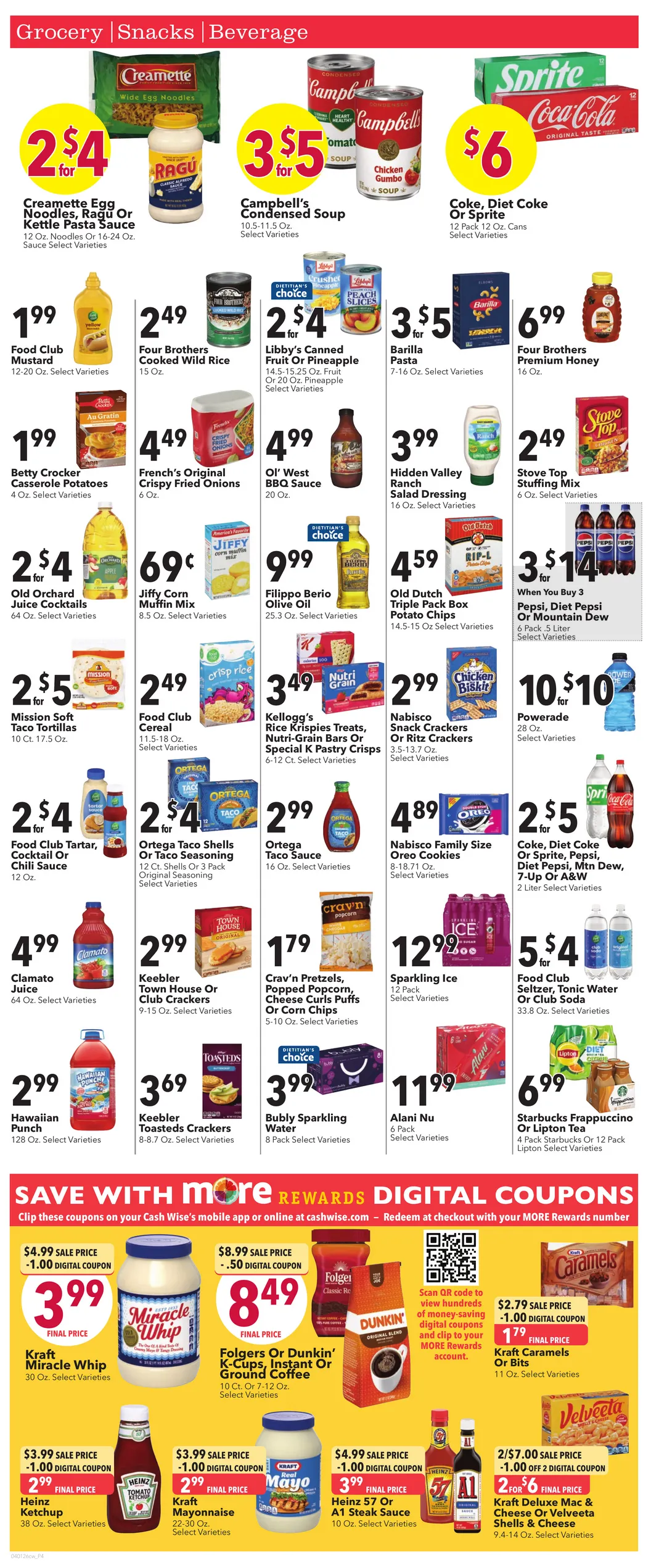 Weekly ad Cash Wise Sales from April 1 to April 7 2026 - Page 4