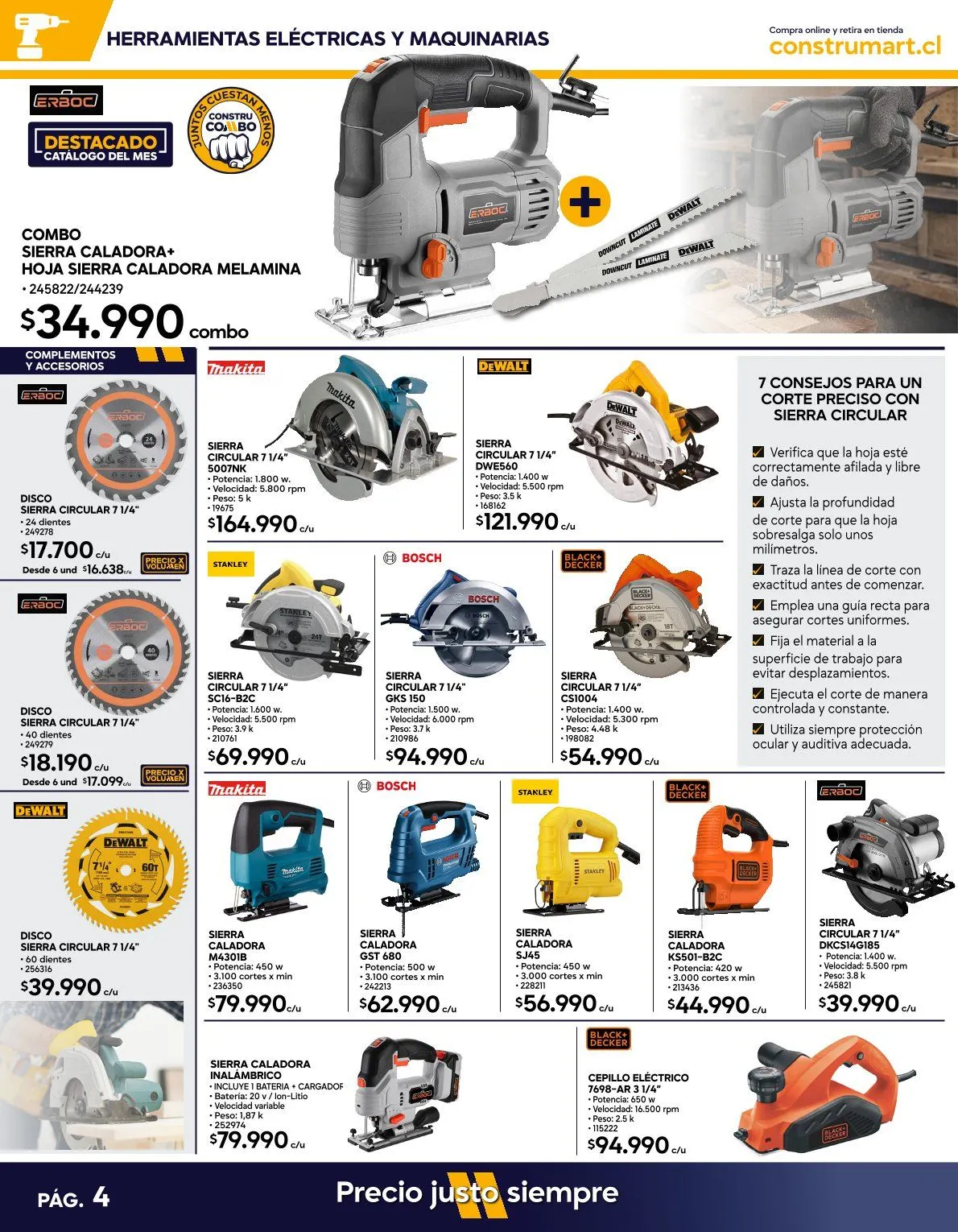 Catálogo de Construmart Ofertas 1 de junio al 30 de junio 2026 - Página 4