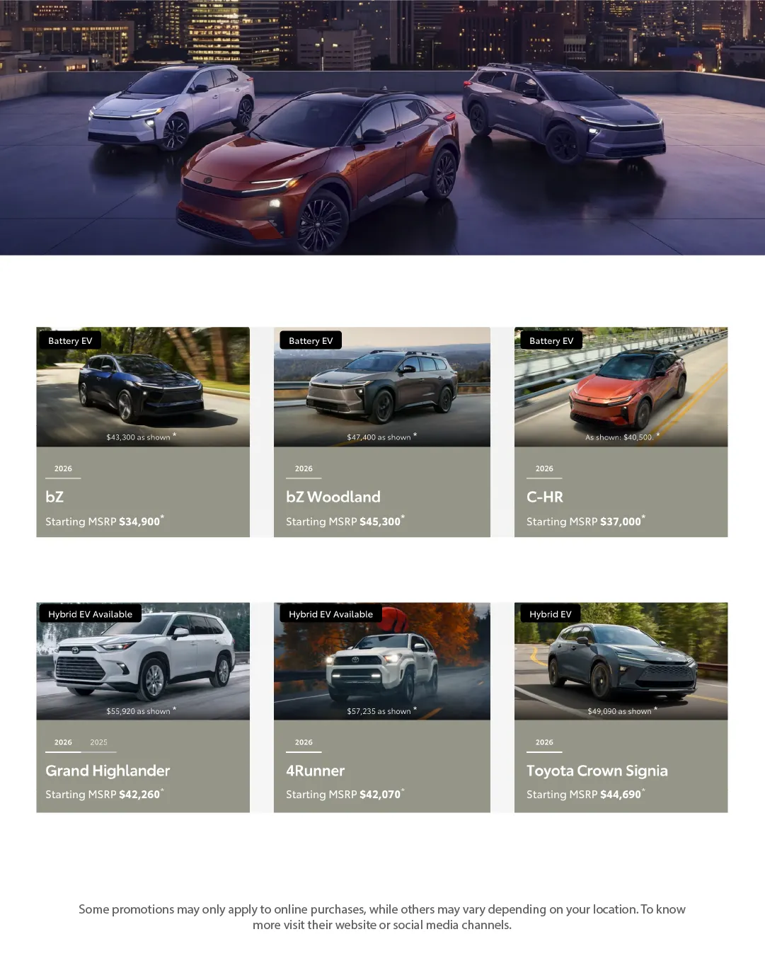 Weekly ad Toyota Sales from August 1 to October 1 2026 - Page 3