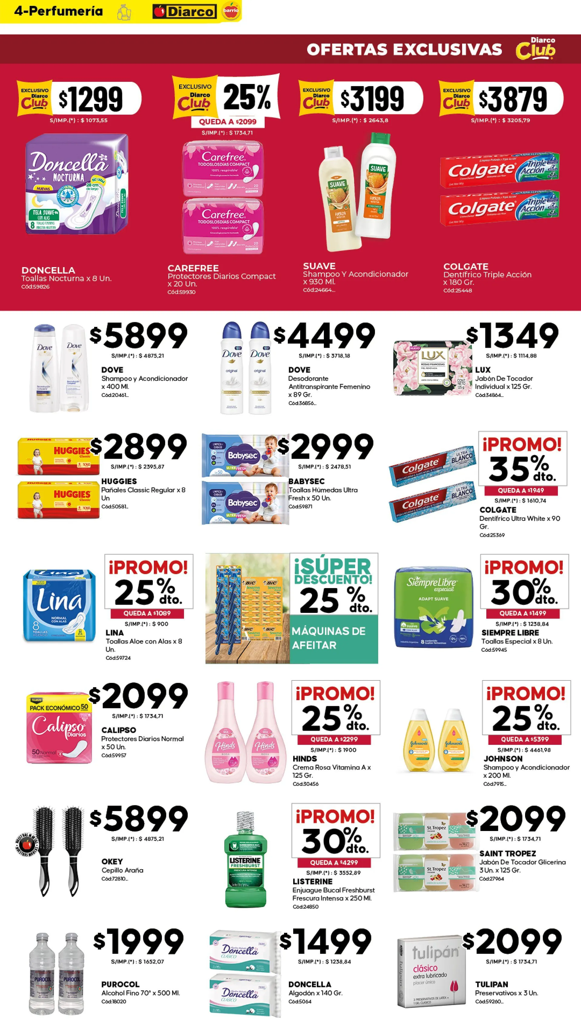 Ofertas de Diarco Ofertas 27 de abril al 30 de abril 2026 - Página 4 del catálogo