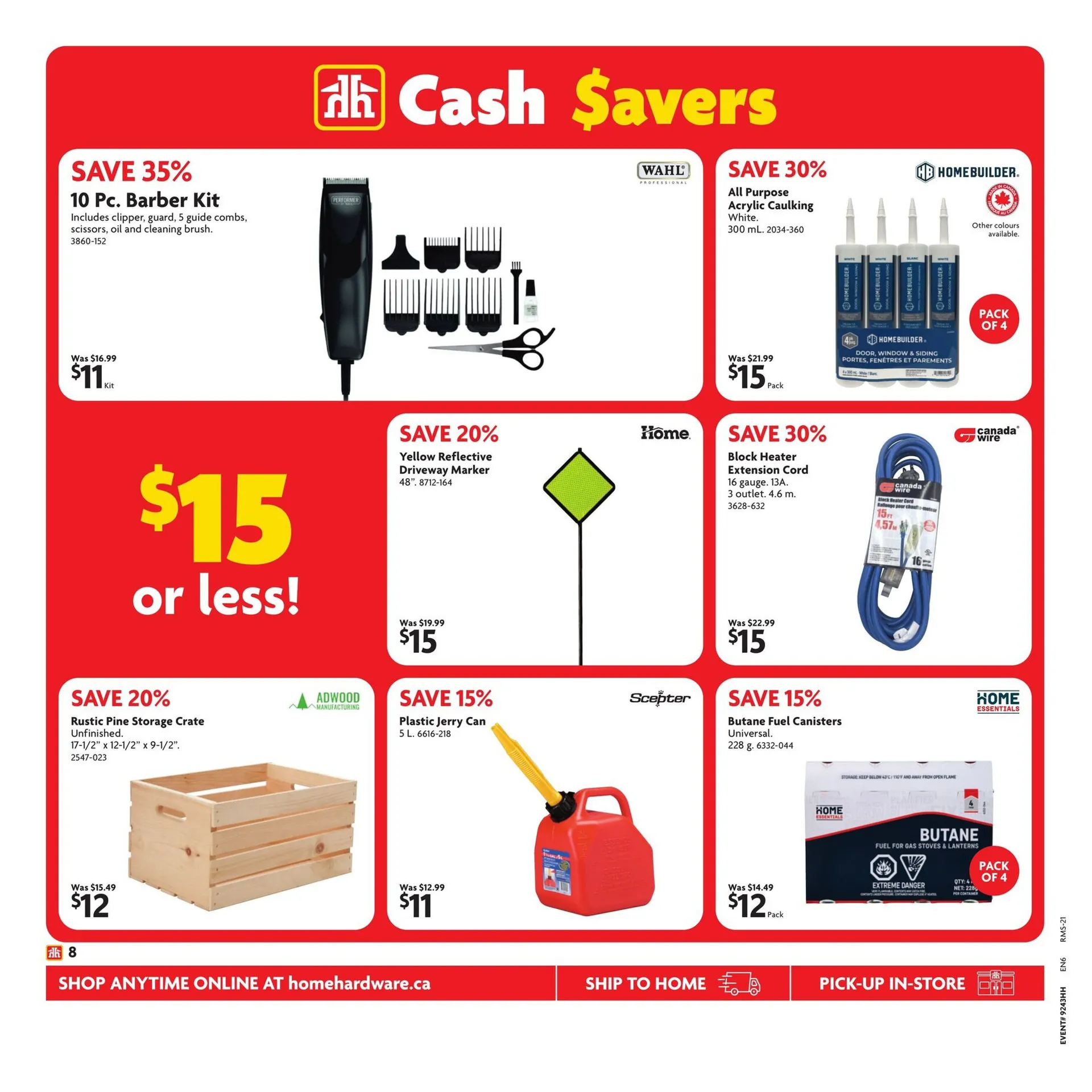 Home Hardware Sales from November 3 to November 7 2025 - flyer page 4