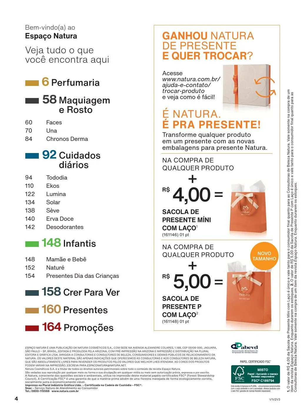 Encarte de NATURA Ofertas 10 de setembro até 30 de setembro 2025 - Pagina 4
