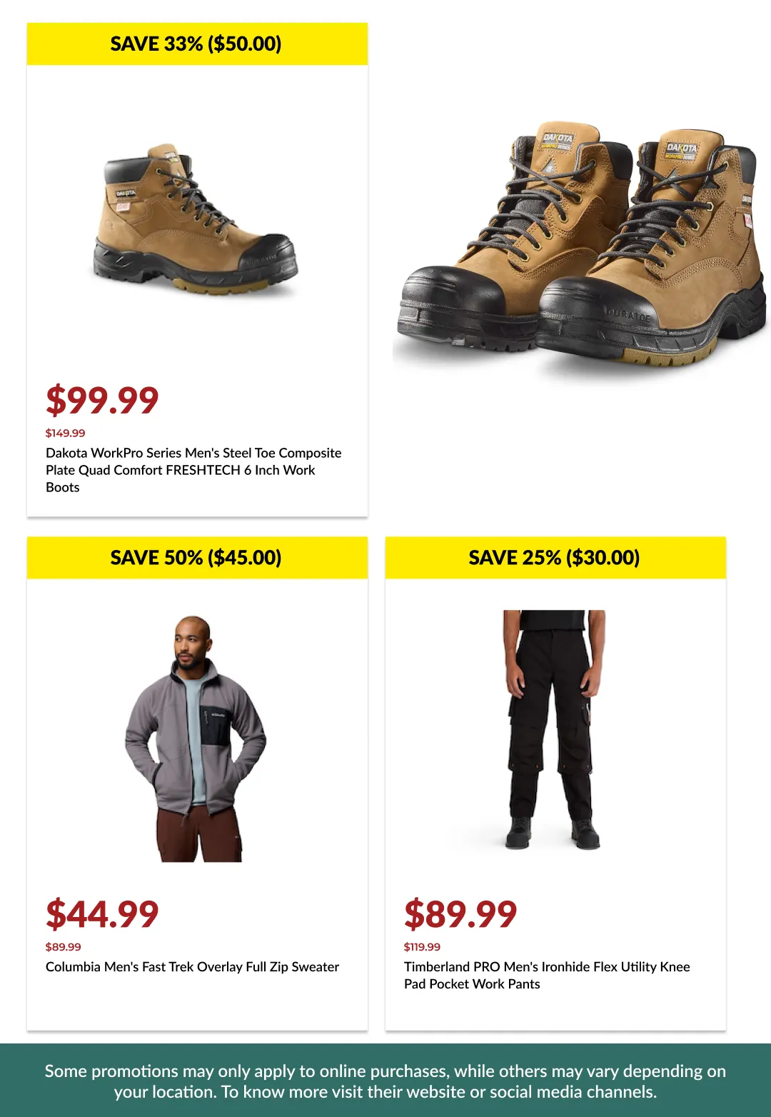 Mark's Sales from April 20 to May 10 2026 - flyer page 4