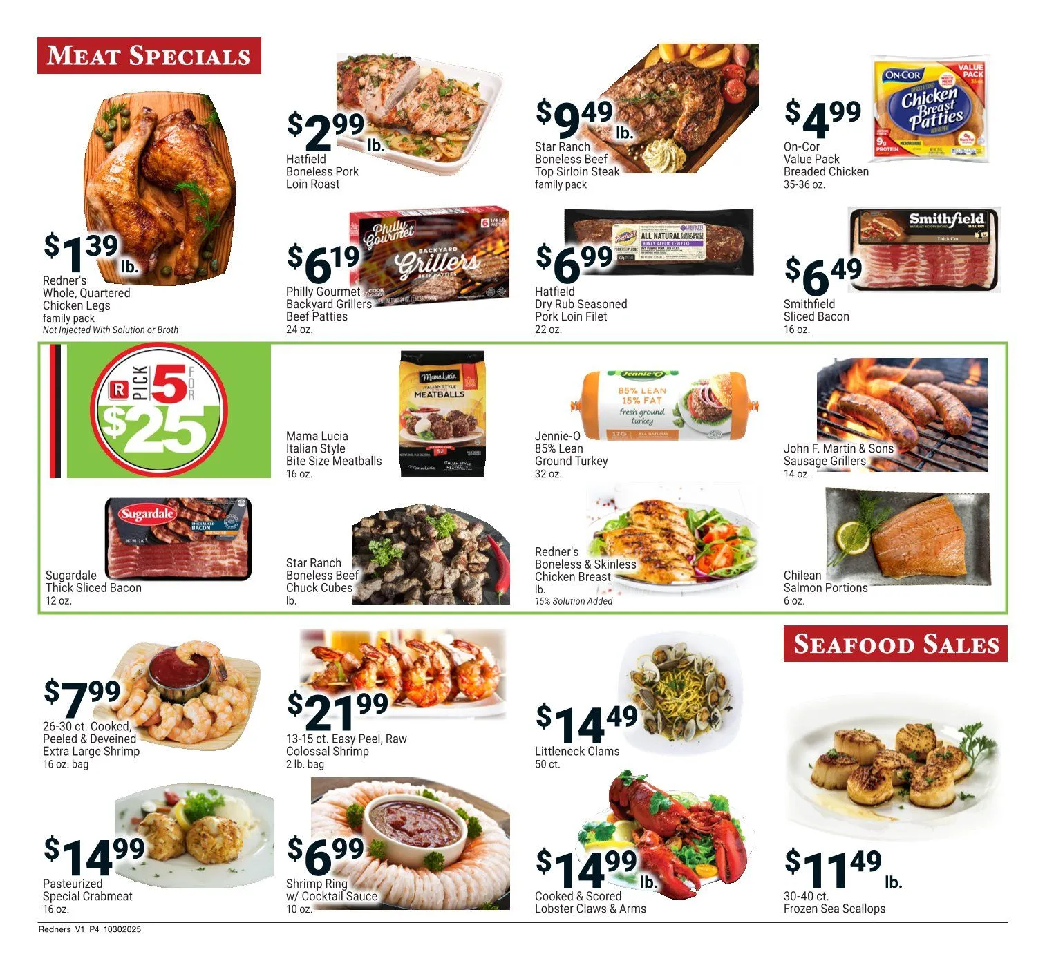 Weekly ad Redner's Market  Sales from October 30 to November 5 2025 - Page 4