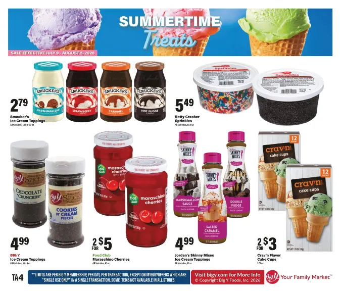 Weekly ad Big Y Sales from July 10 to August 5 2026 - Page 4