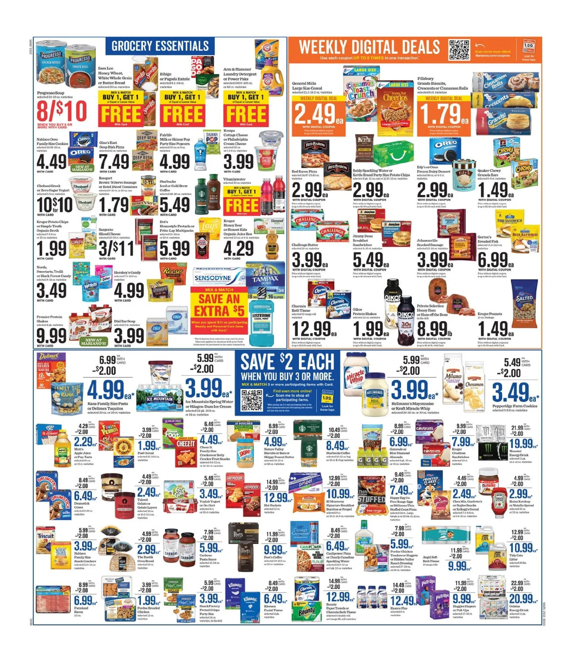Weekly promotion Mariano's Sales spanning from September 17 to September 23 2025 - Page 4 for Catalogue 365