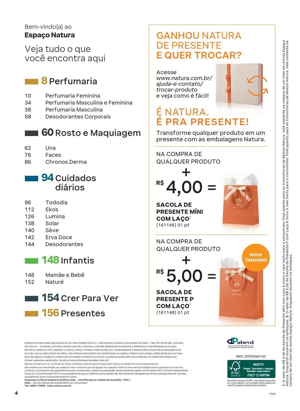 Encarte de NATURA 1 de abril até 30 de abril 2026 - Pagina 4