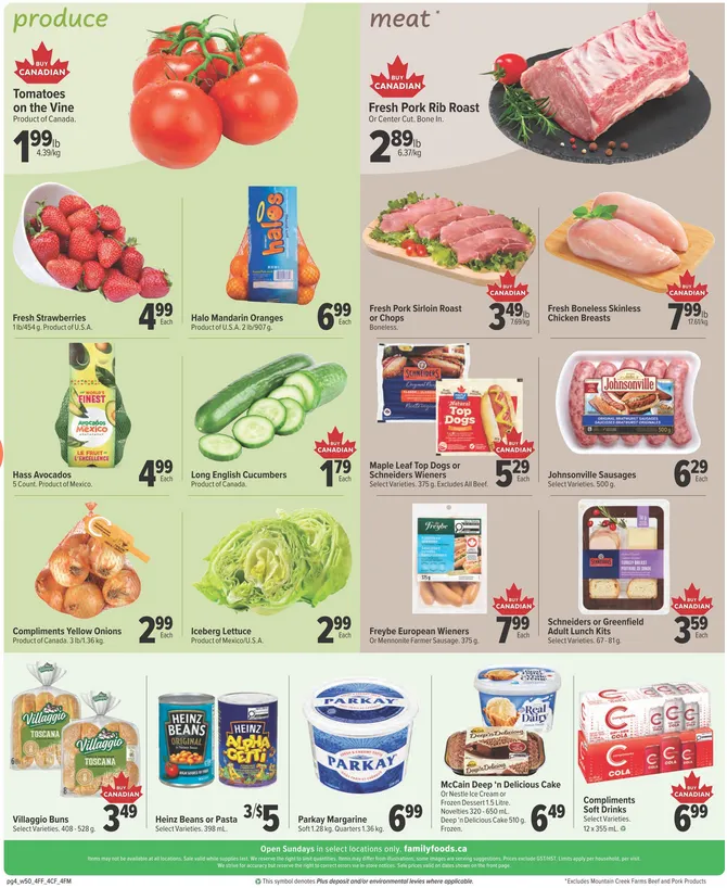 Clover Farm Sales from April 9 to April 15 2026 - flyer page 4
