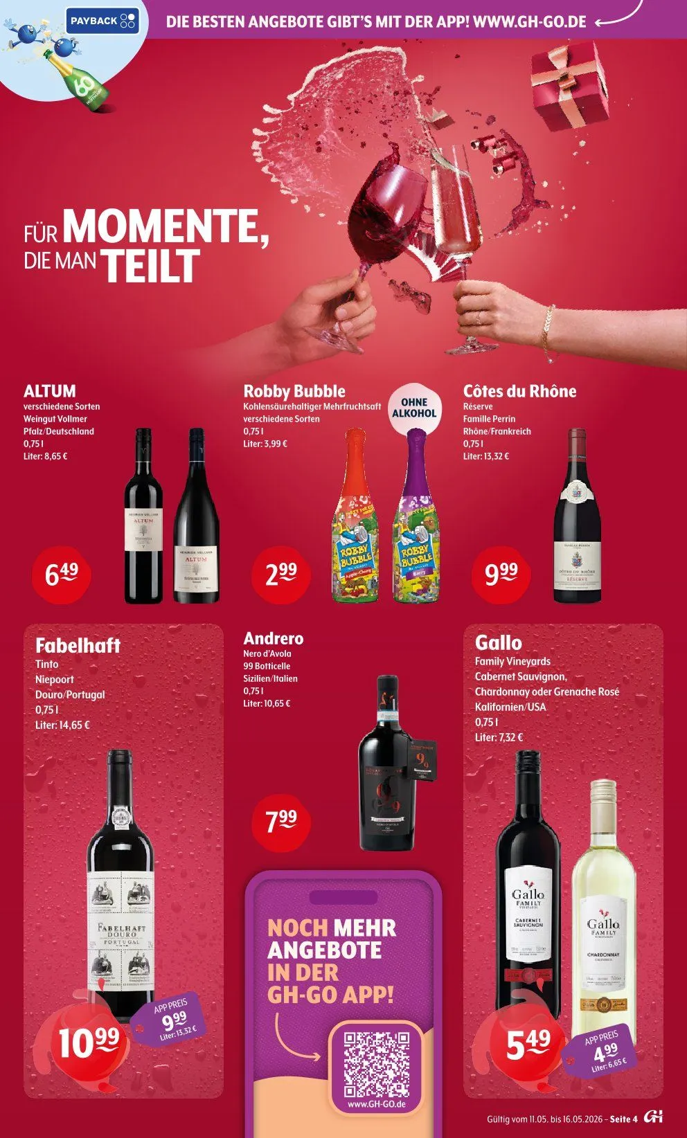 Trink und Spare Angebote von 11. Mai bis 16. Mai 2026 - Prospekt seite 4
