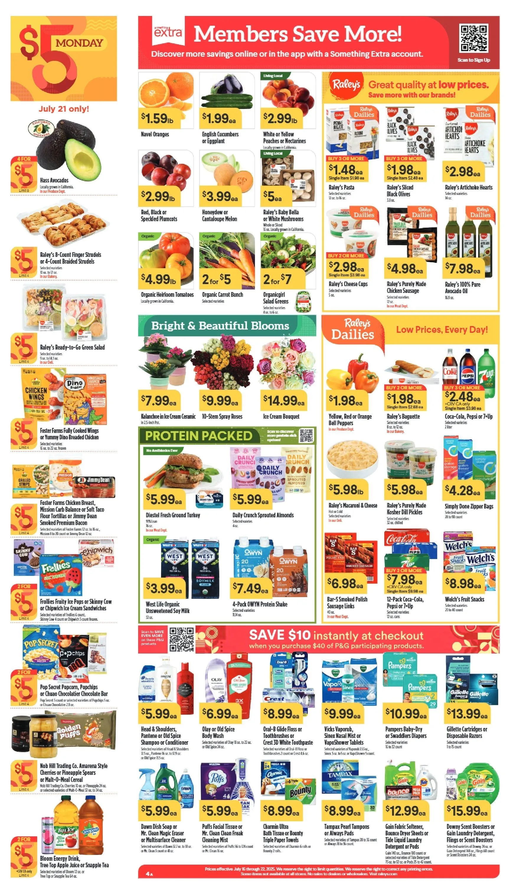 Weekly ad Raley's Sales from July 16 to July 22 2025 - Page 4
