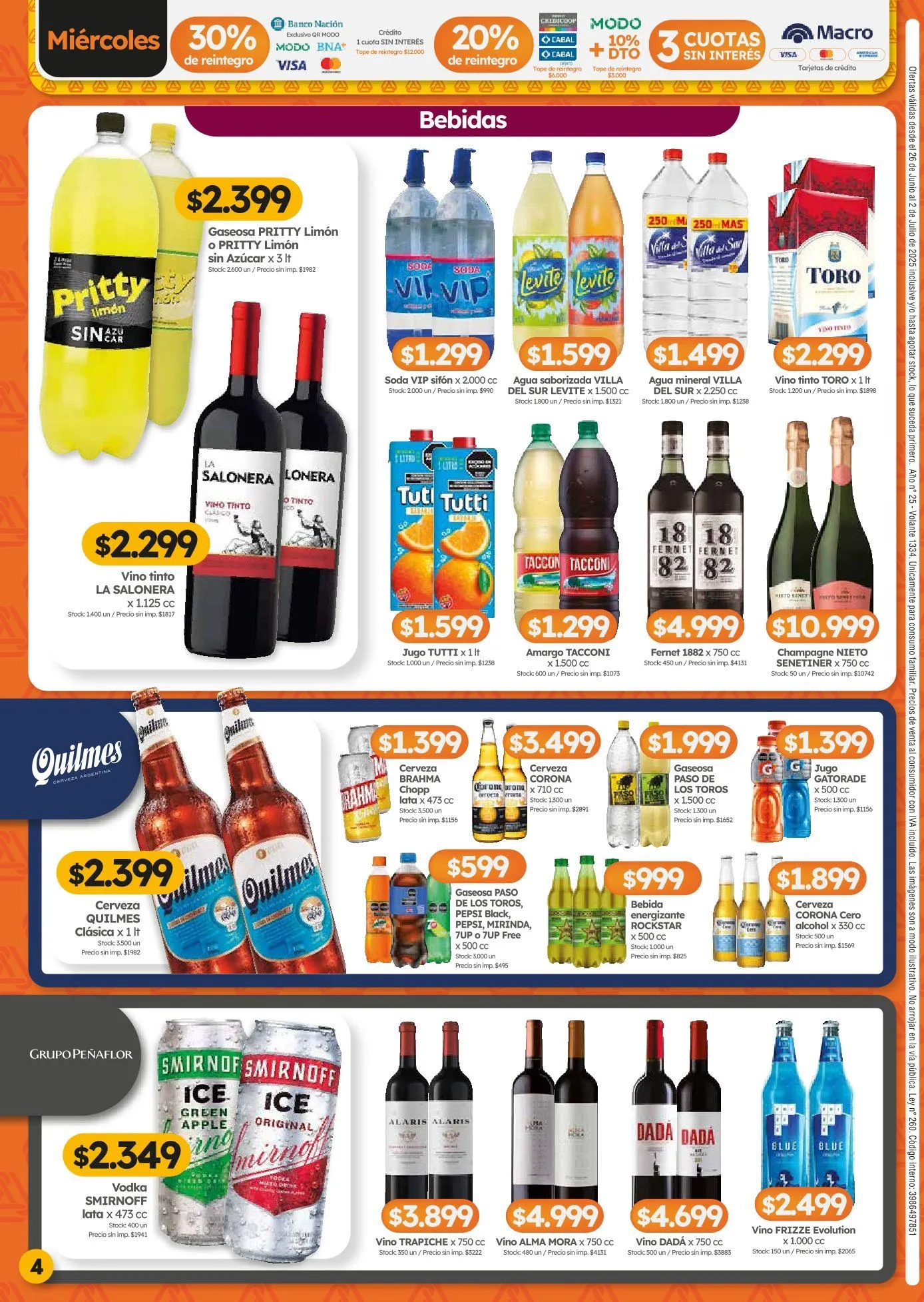 Ofertas de Cordiez Ofertas 26 de junio al 1 de julio 2025 - Página 4 del catálogo