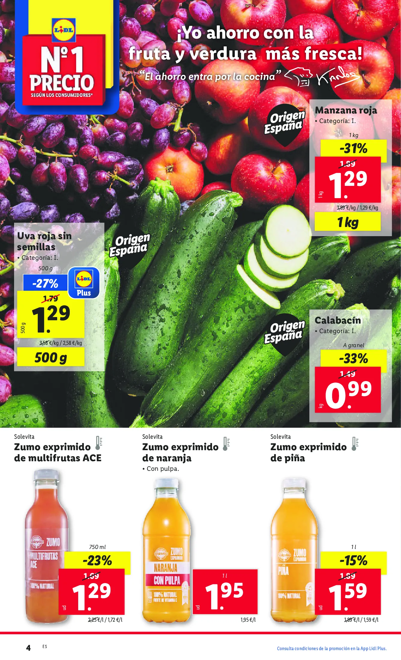Catálogo de Lidl Ofertas desde el 30/06 al 06/10 30 de septiembre al 6 de octubre 2024 - Página 4