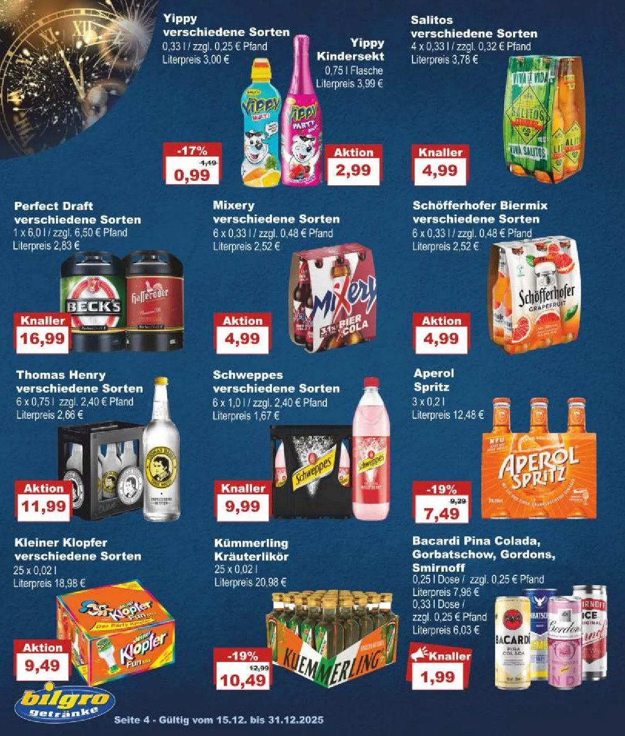 Bilgro Angebote von 16. Dezember bis 31. Dezember 2025 - Prospekt seite 4