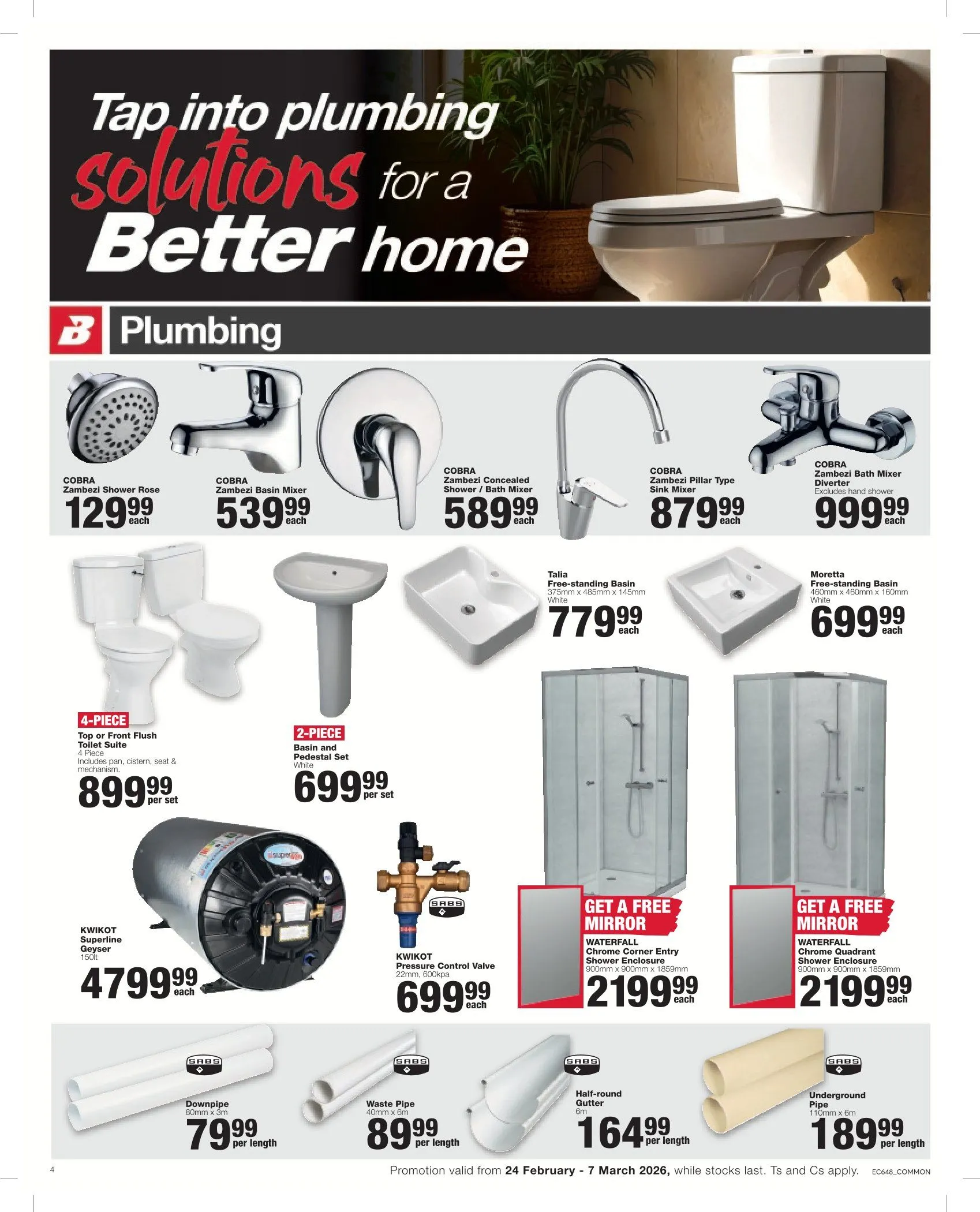 Build It Sales from 24 February to 7 March 2026 - Catalogue Page 4