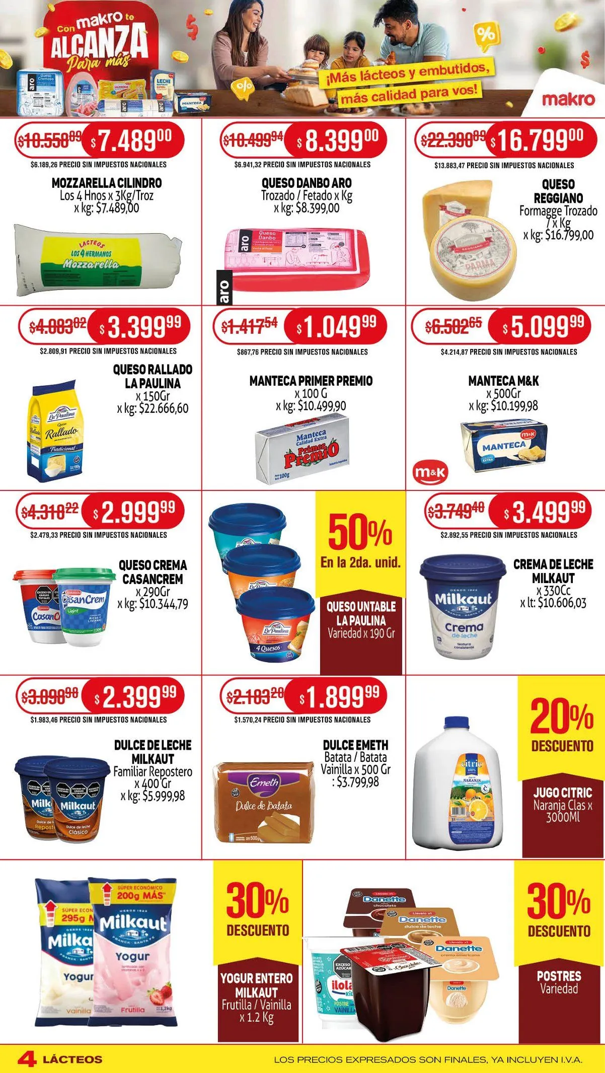 Ofertas de Ofertas Makro 8 de mayo al 14 de mayo 2025 - Página 4 del catálogo