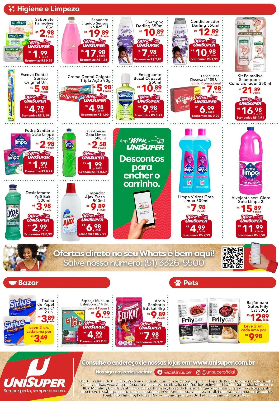 Encarte de Folhetos UniSuper - Promoções imperdíveis! 5 de setembro até 7 de setembro 2025 - Pagina 4