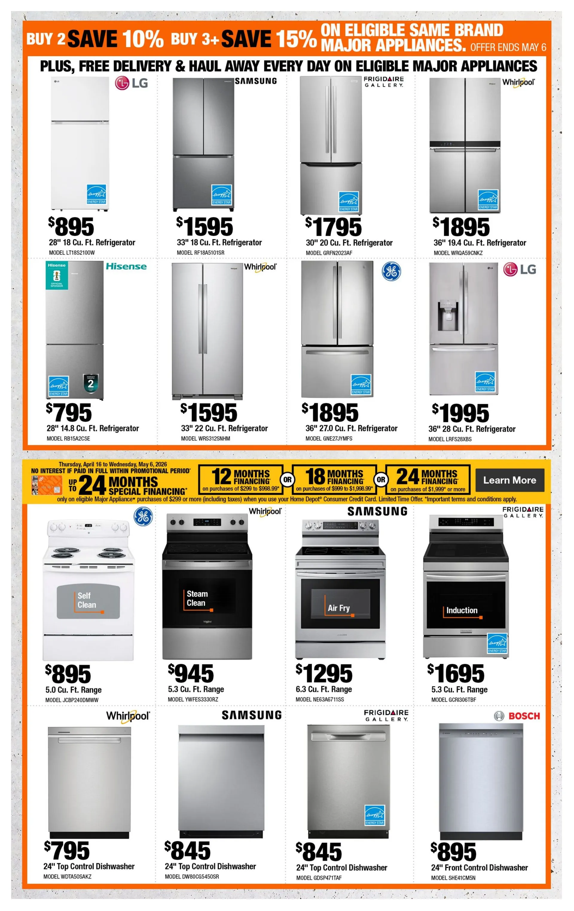 The Home Depot Sales from April 30 to May 13 2026 - flyer page 4