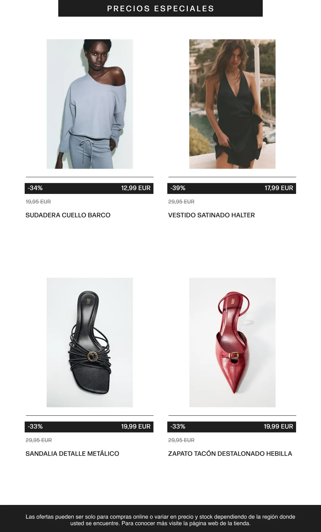 Catálogo de ZARA Ofertas 19 de mayo al 2 de junio 2026 - Página 4