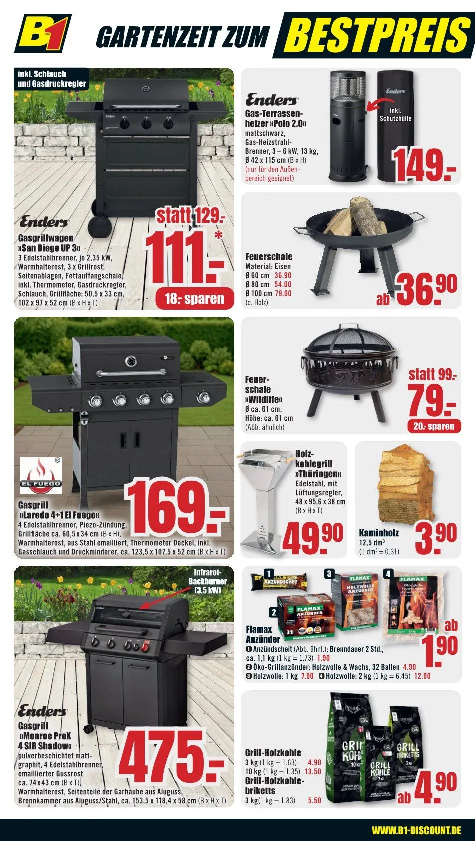 B1 Discount Baumarkt Angebote von 4. April bis 10. April 2026 - Prospekt seite 4