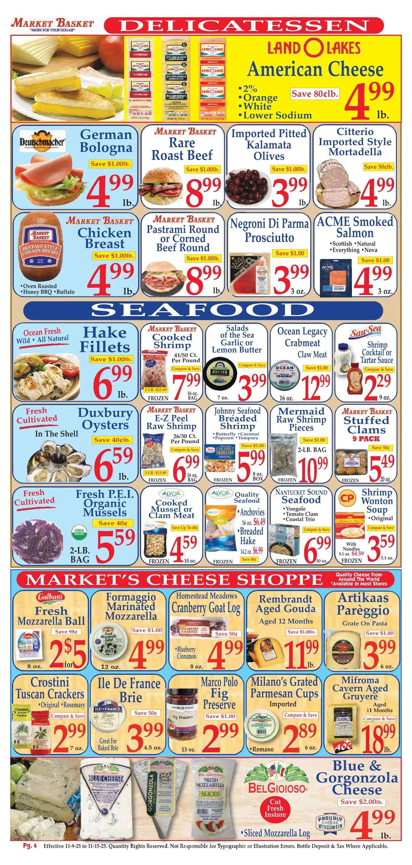 Weekly ad Market Basket  Sales from November 9 to November 15 2025 - Page 4