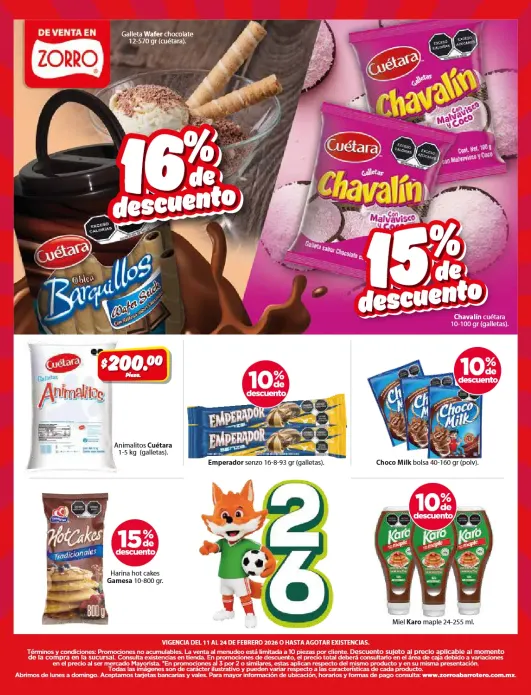 Catálogo de Zorro catálogos y ofertas 11 de febrero al 28 de febrero 2026 - Pagina 4