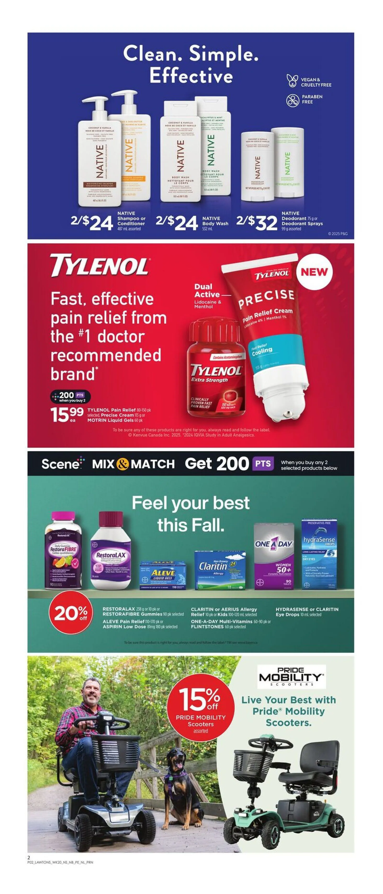 Lawtons Drugs Sales from September 12 to September 20 2025 - flyer page 4