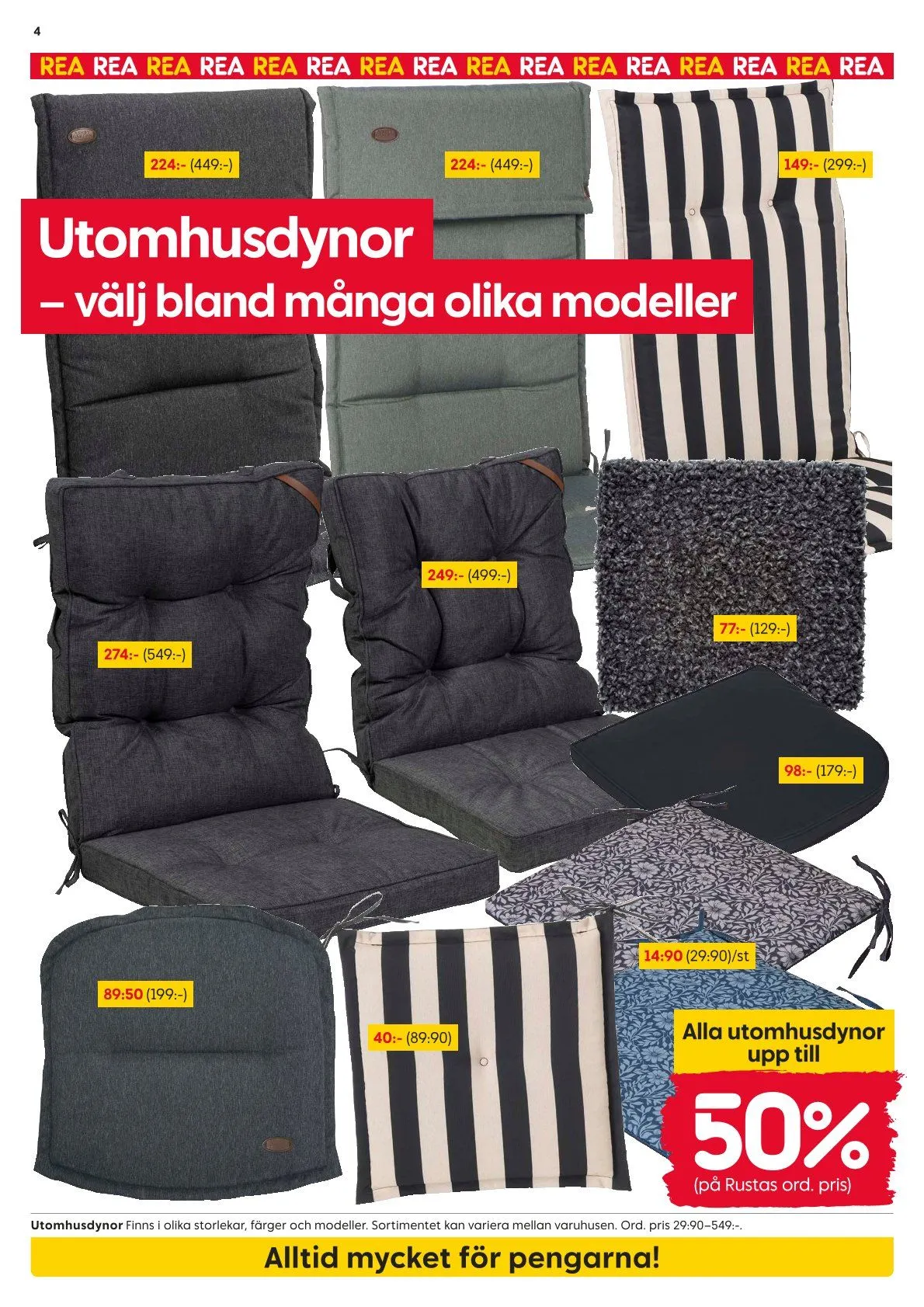  Rusta erbjudanden från 8 juni till 14 juni 2026 - Reklamblad sidor 4