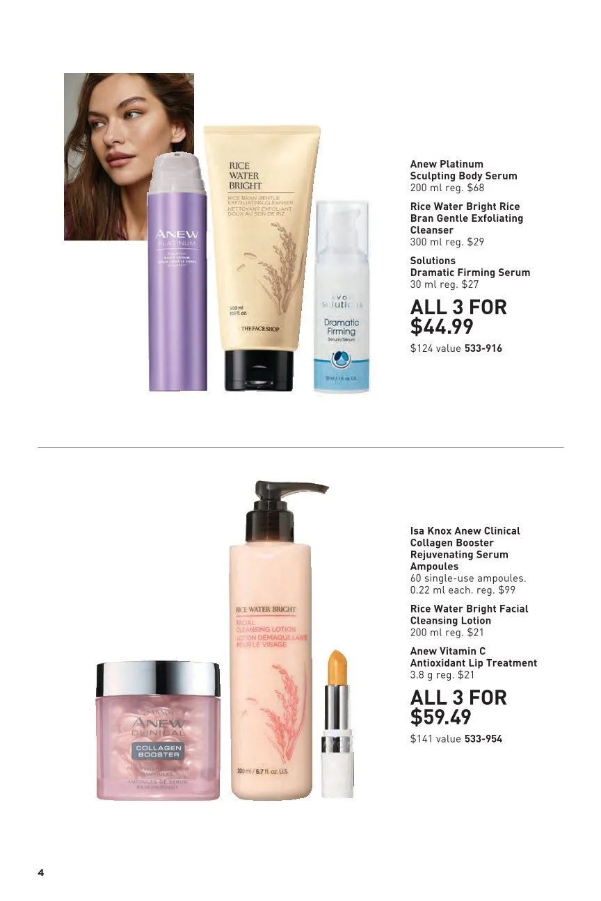 Avon Sales from April 22 to May 4 2026 - flyer page 4