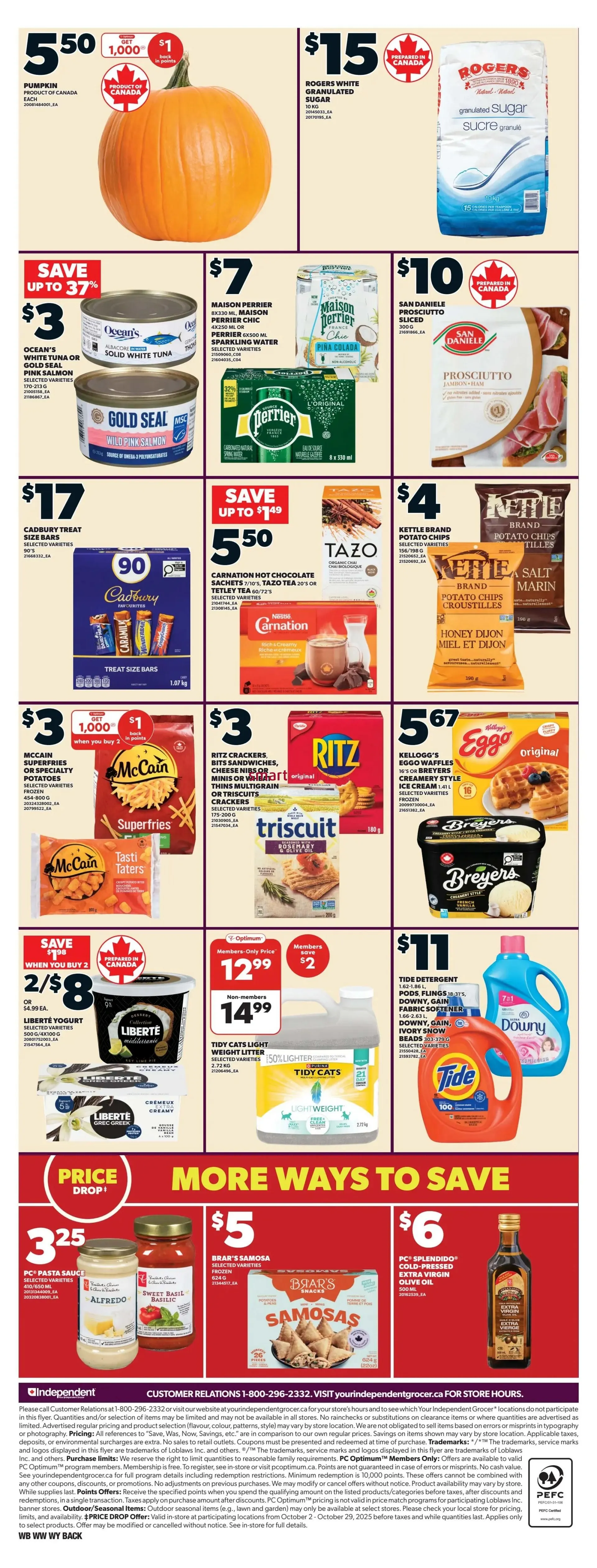 Independent Sales from October 23 to October 29 2025 - flyer page 4