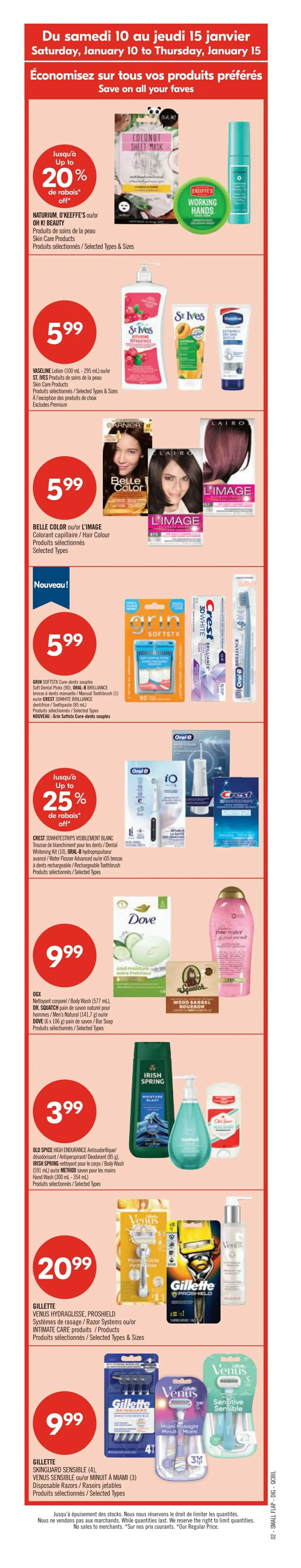 Pharmaprix  Sales from January 9 to January 14 2026 - flyer page 4