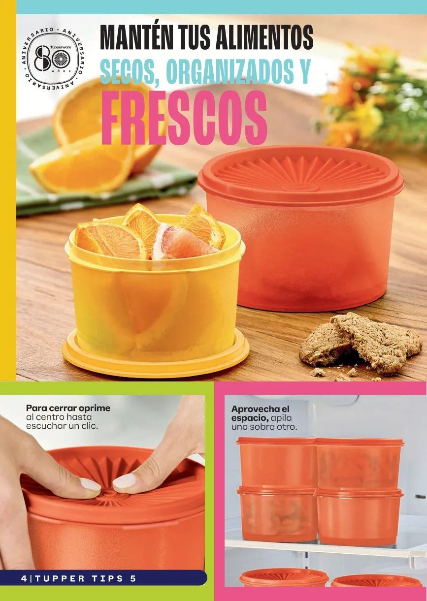 Catálogo de Tupperware Ofertas 17 de abril al 20 de mayo 2026 - Pagina 4