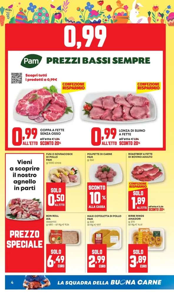  Volantini Pam da 26 marzo a 6 aprile di 2026 - Pagina del volantino 4