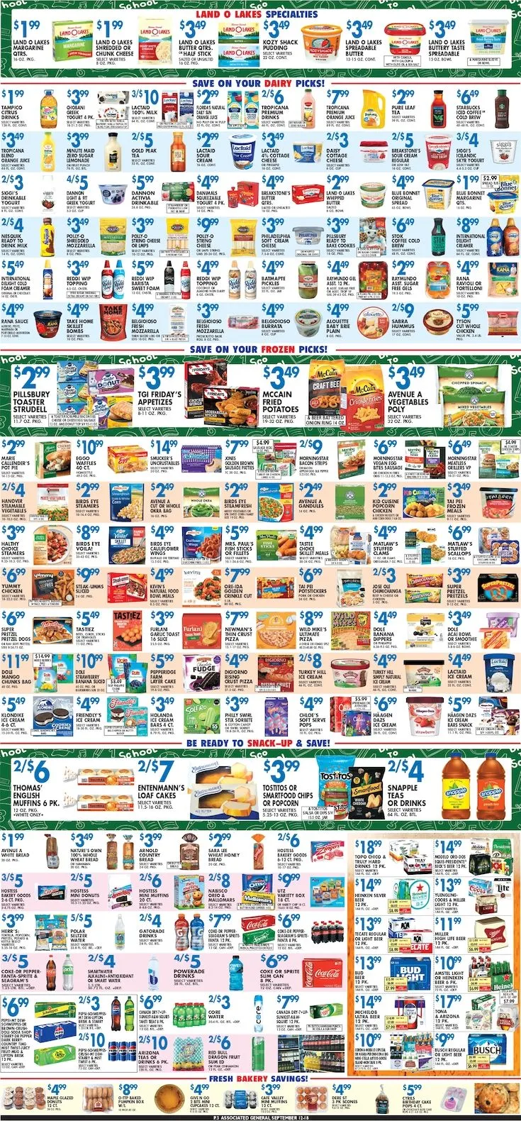 Weekly promotion Associated Supermarkets Sales spanning from September 12 to September 18 2025 - Page 3 for Catalogue 365