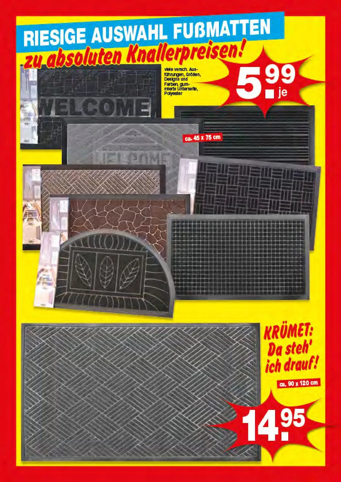 Krümet Sonderposten Prospekte von 19. Januar bis 24. Januar 2026 - Prospekt seite 4