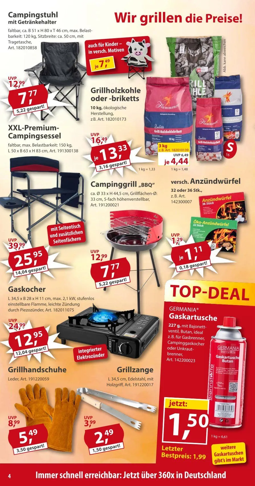 Sonderpreis-Baumarkt Prospekte von 21. März bis 27. März 2026 - Prospekt seite 4