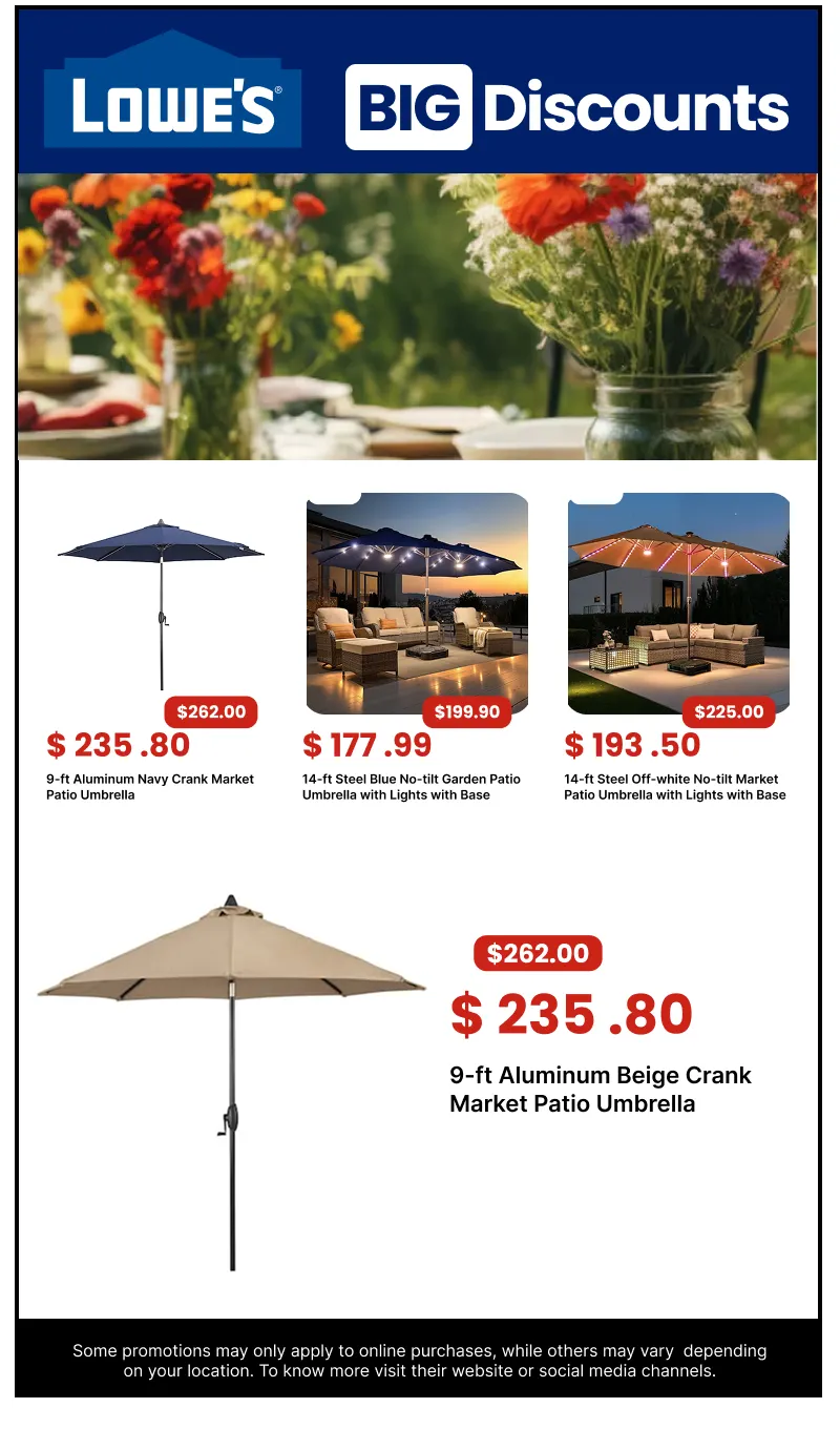 Weekly ad  Lowe's Sales from May 7 to May 21 2026 - Page 4