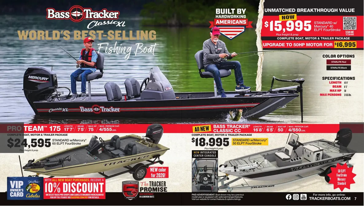 Weekly promotion Bass Pro Shops  Sales spanning from May 26 to May 31 2026 - Page 4 for Catalogue 365