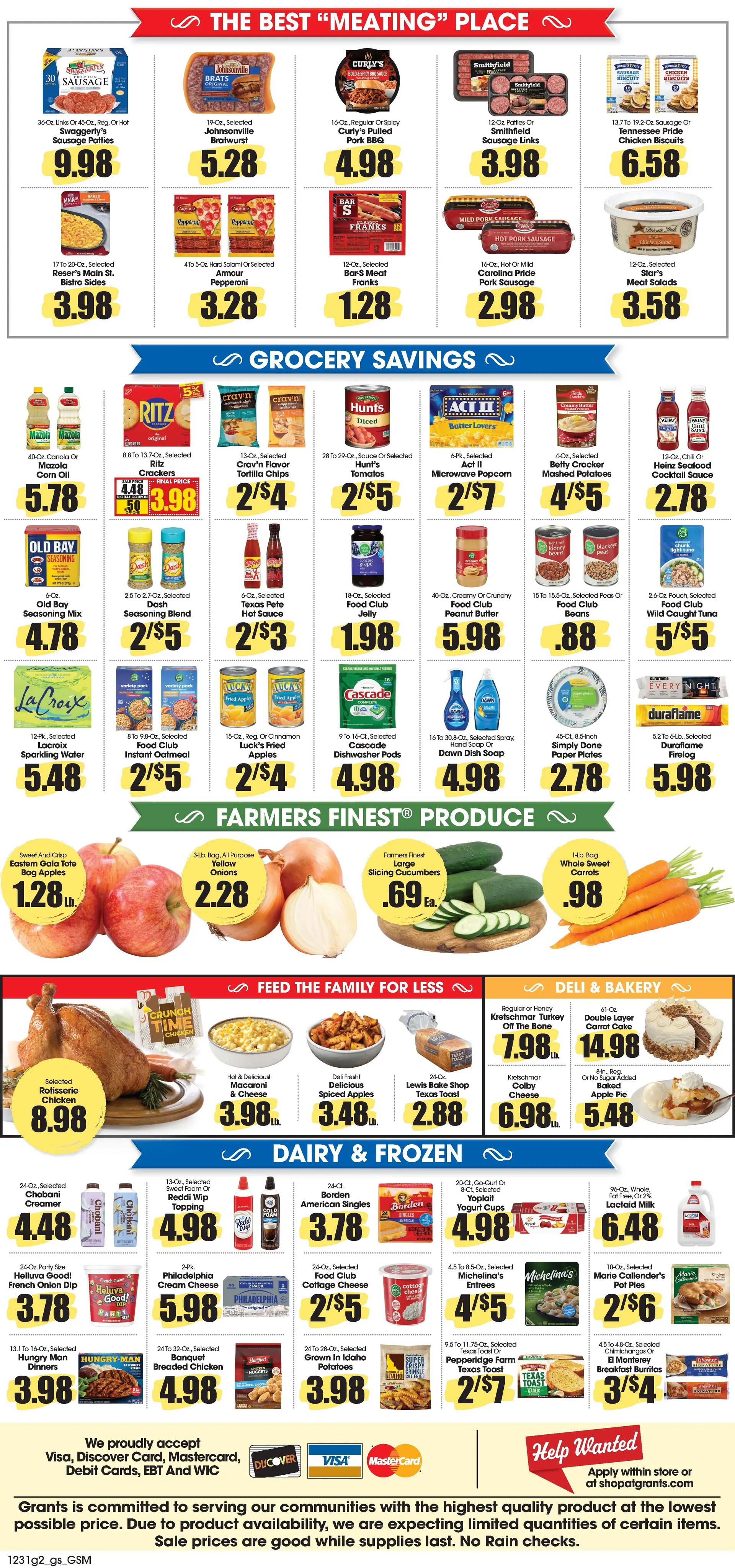 Weekly ad Grant's Supermarket from January 1 to January 6 2026 - Page 4